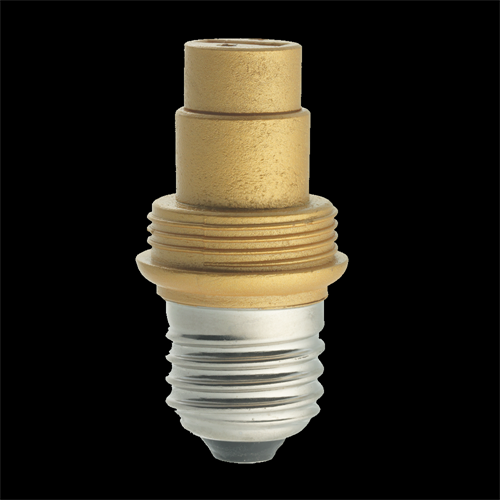 Adapter guld E27 31,5mm